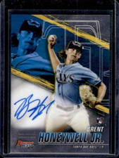 2021 Bowman's Best Baseball Brent Honeywell JR. Auto RC