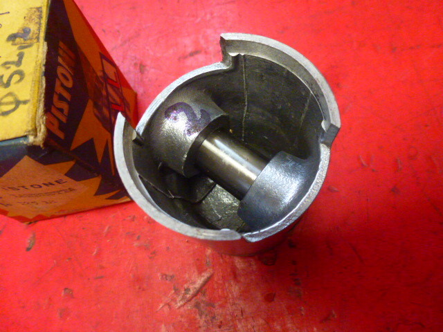 Piston Lambretta LI 125 résout perte compression alésage 52,2mm axe 16 - 4