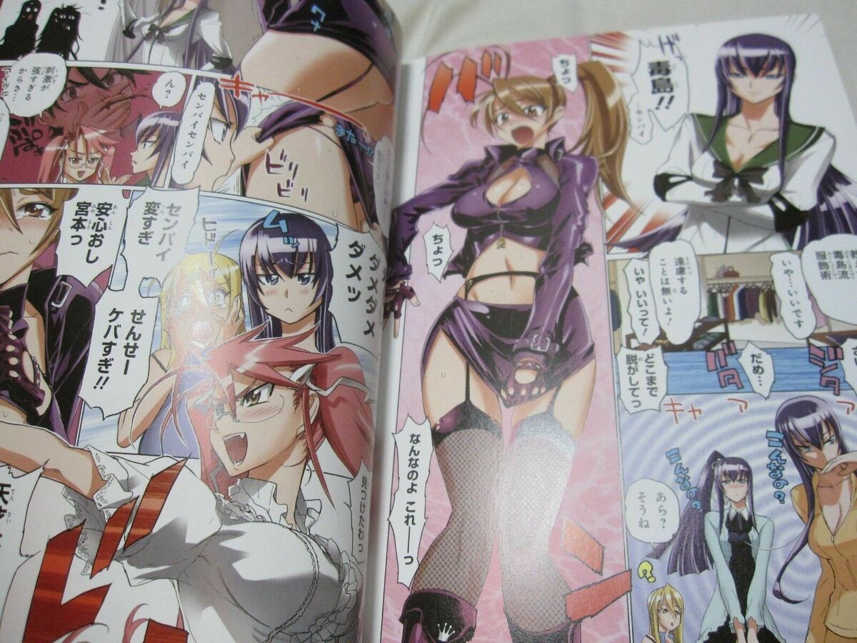 HIGHSCHOOL OF THE DEAD Vol.1-7 Complete Set Manga Comics Japanese version