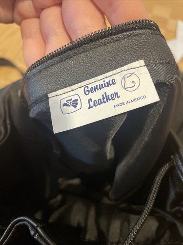 Genuine Leather Mini Backpack - Picture 5 of 5
