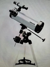 MEADE TELESCOPE 114EQ-ASTR 114mm f/8.8 Reflector Telescope, New in Unopened Box