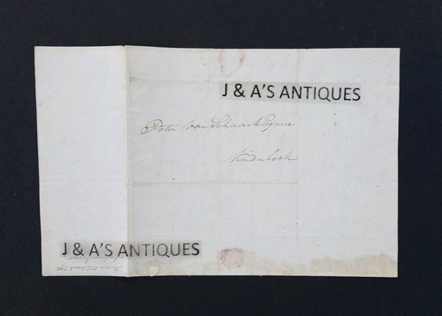 1792 Authenticated AMBROSE SPENCER Autographed Letter About FOUNDING FATHERS - Picture 5 of 7