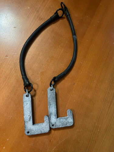 (2) DUCK DECOY J HOOK KEEL WEIGHTS - Picture 2 of 3