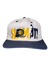 Vintage Sports Specialties Indiana Pacers Slam It Snapback Hat RARE