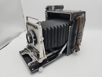 Graflex Speed Graphic 4x5 Large Format Press Camera Optar 135mm F4