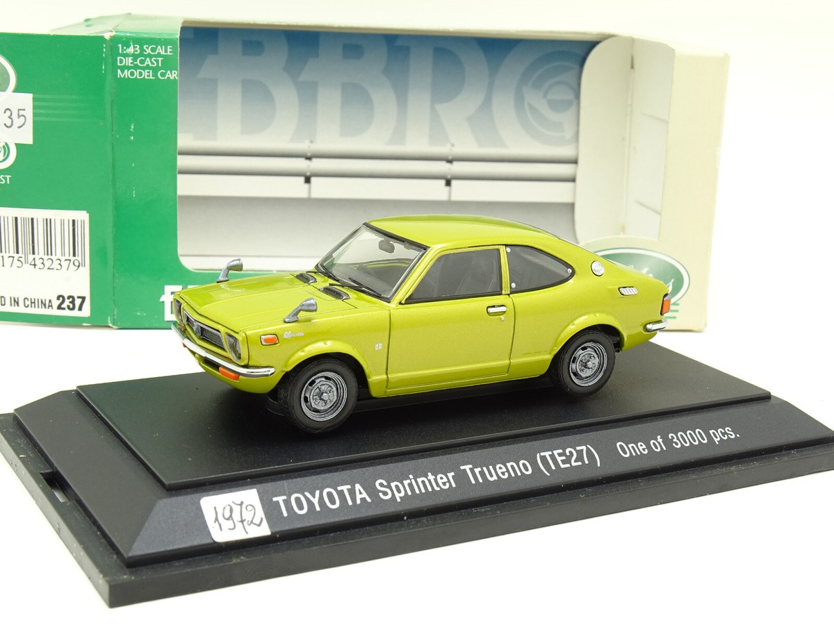 ミニカー EBBRO 1/43 Toyota Sprinter Trueno TE27 Ebbro 1/43 - Toyota Sprinter Trueno TE27 1972 | eBay