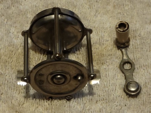 VINTAGE SUNNYBROOK UNION HARDWARE CO. TORRINGTON CONN. NO. 75 FISHING REEL - Picture 2 of 6