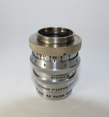 Wollensak 25mm (1 inch) F 1.5 Raptar | eBay
