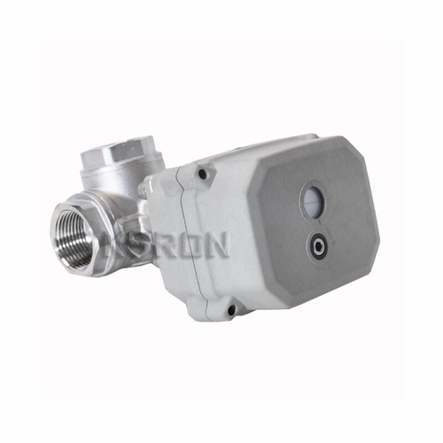 NPT 1/2-1'' 3-Way Motorized Ball Valve DC12/24V Electrical Valve CR2-01,SS304 - Picture 10 of 16