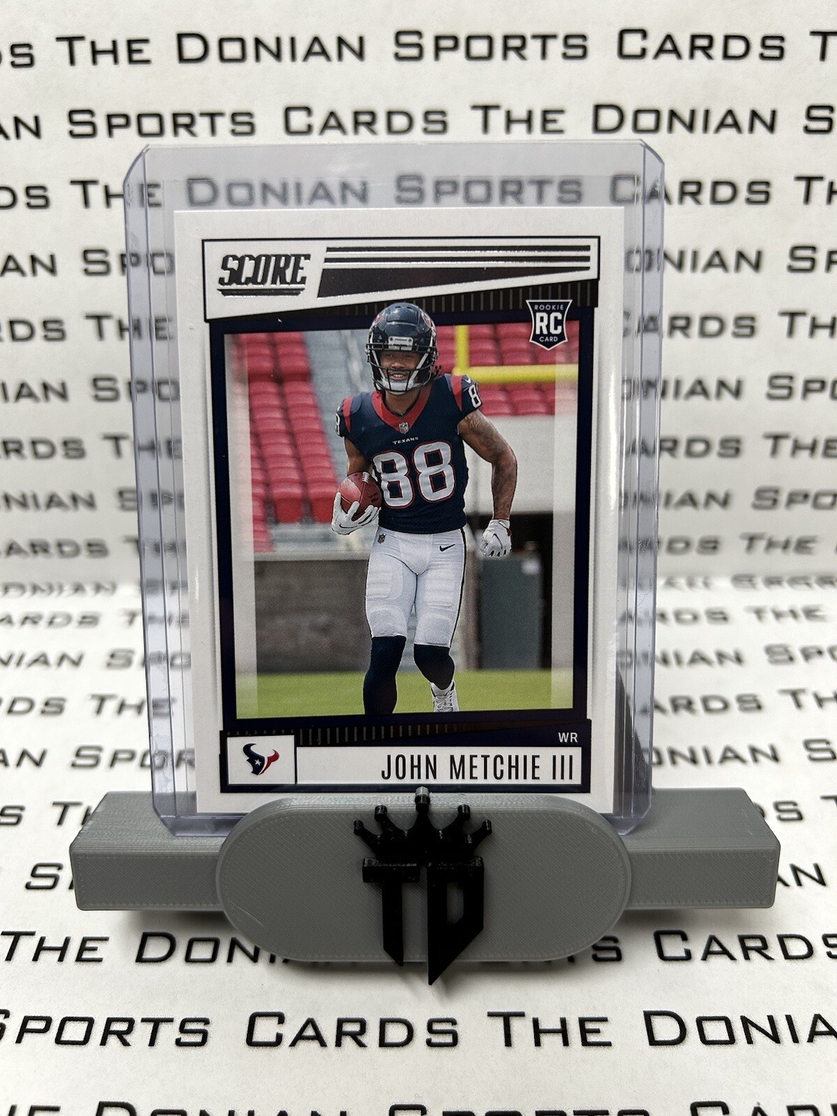 2022 Panini Score #387 John Metchie III RC Rookie Houston Texans