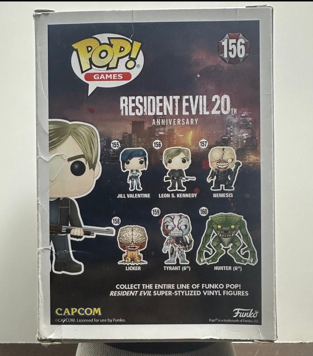 Resident Evil Leon Kennedy #156 Funko Pop Vinyl Signed My