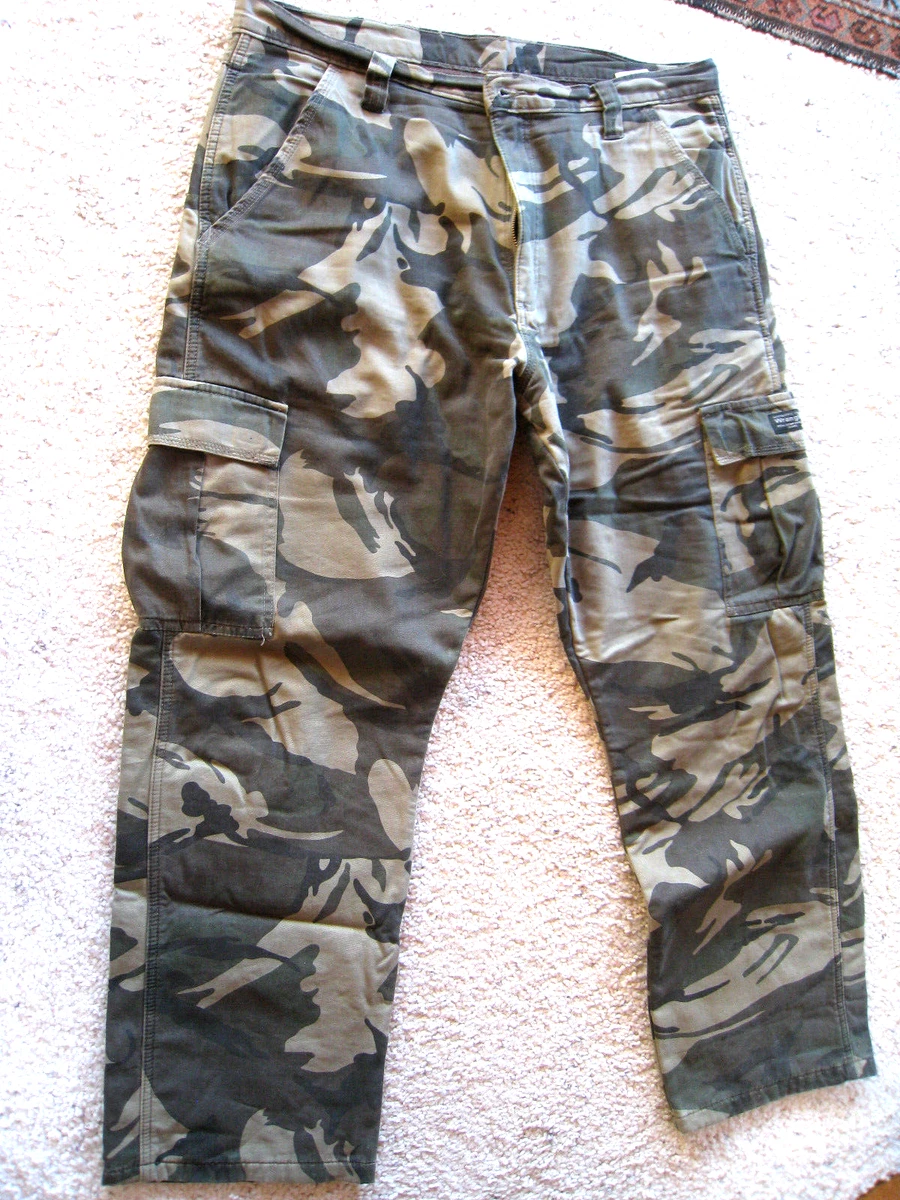 Wrangler camo fleece lined deals jeans