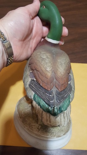 "Escultura ""Pato Mallard"" de Andrea by Sadek, aprox. 9,5" de alto, sin caja, excelente - Imagen 6 de 8