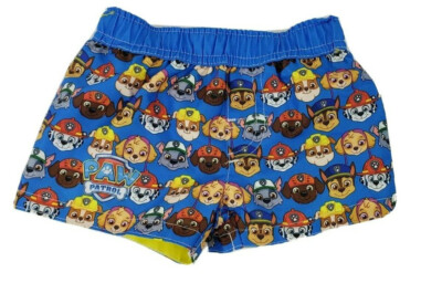 PAW PATROL Swim Trunks Infant Baby Boys SIZE 0-3 3-6 Months New