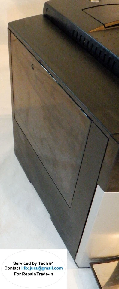 Máquina de café espresso automática Jura D6 Platinum modelo 15215 garantía de por vida Foto 3 de 4