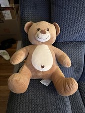 Build A Bear Workshop 16" Tan Smiling Teddy Bear Plush Stuffed Animal Toy