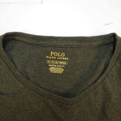 RALPH LAUREN POLO Classic LONG SLEEVE TEE T SHIRT Mens XL Green - Picture 3 of 3