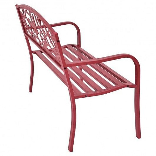 Patio Garden Bench Park Yard Outdoor Furniture - Picture 5 of 6