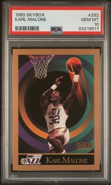 1990 Skybox KARL MALONE #282 Graded PSA 10 | eBay
