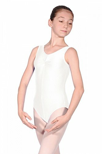 Roch Valley Sheree NylonLycra Leotard White Age 7-8 122-128cm 1b - Picture 1 of 3