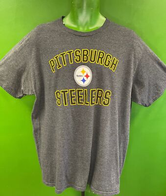 NFL Pittsburgh Steelers Fanatics anthrazitgraues T-Shirt Herren 2X-Large