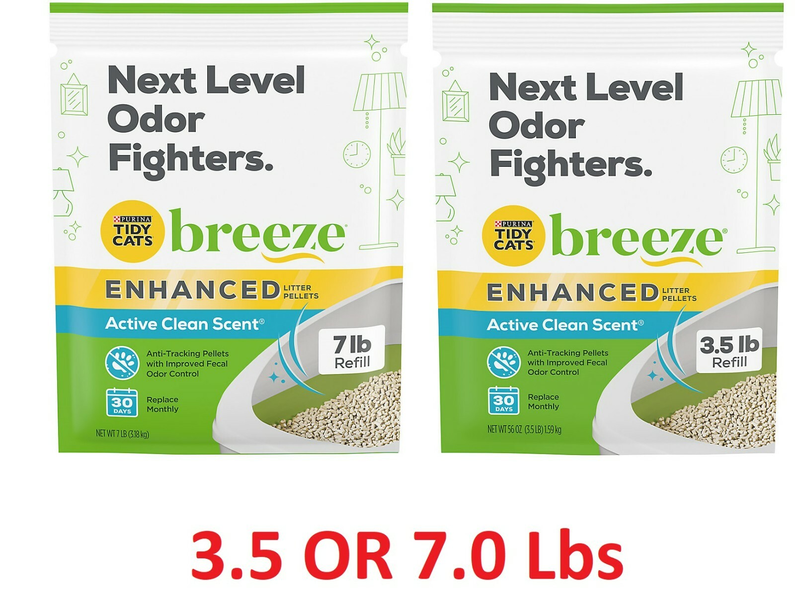 breeze refill pellets