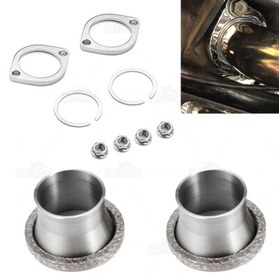 Stainless E Motorcycle Anti-Reversion Drag Pipe Exhaust Power Torque Cones For Harley 1 3 4” Pip I.1400573359 - Foto 4