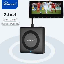 Ottocast Car TV Mate Pro 2in1 Wireless Carplay Adapter & HDMI Multimedia Dongle