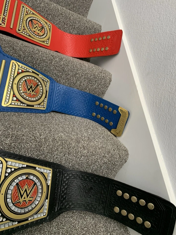 1-Campeón Mundial Peso Pesado 2-Campeón Universal Peso Pesado, TODOS LOS 3 Cinturones. Foto 2 de 4