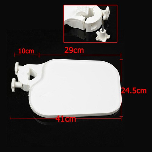 1Pcs Dental Plastic Post Mounted Shelf Tray Table for Dental Chair unit