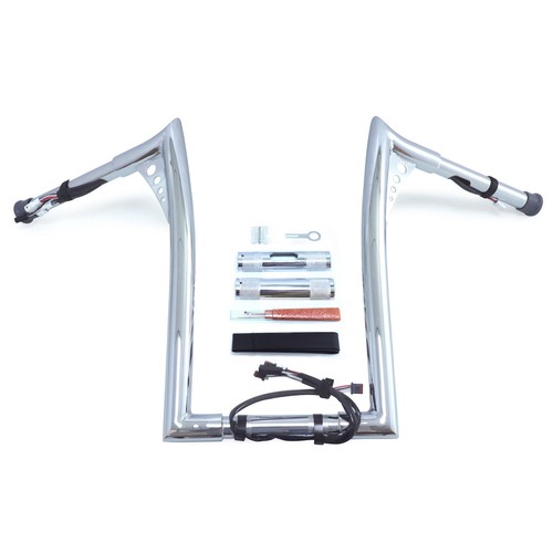 12" 14" 16" RISE Prewired 1.25" Road King FLHR/C Classic 2016-2023 Handlebar - Bild 6 von 15
