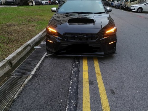 LED DRL Bumper Daytime Running Light W/ Turn Signal x For 2018-21 Subaru WRX STI - Picture 9 of 12
