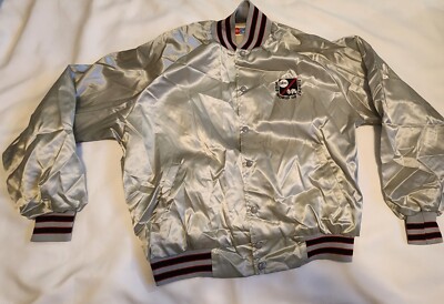 Vintage Light Gray ABC Wide World of Sports Windbreaker Jacket