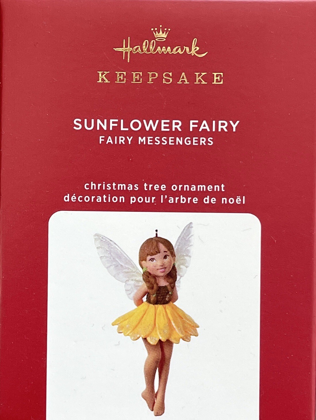2020 Hallmark Keepsake Fairy Messengers Sunflower Fairy 16th in Series