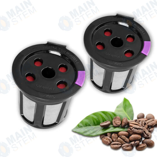 2 Packs Reusable K Cups for Keurig Multistream Technology Coffee Pods Filters
