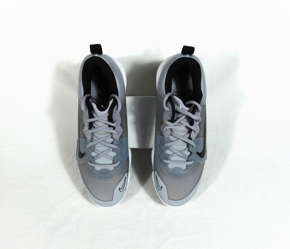 Nike Force Zoom Trout 9 Pro Baseball Cleats Men\'s 7 Pewter Wolf Grey FB2907-002 Nike Force Zoom Trout 9 Pro Baseball Cleats Pewter/Wolf Grey  main image 2