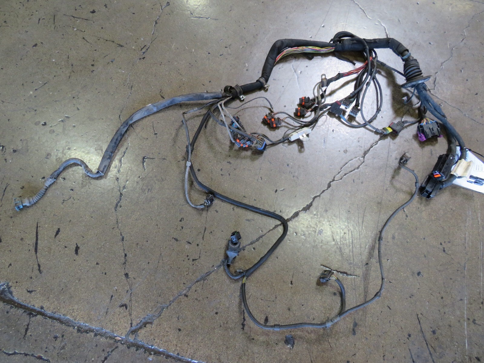 Ferrari 575, LH, Left, Engine Wire Harness, Used, P/N 187765