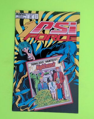 Psi-Force #22 1988 Marvel Comics 8.0 New Universe Comic Book V68-121