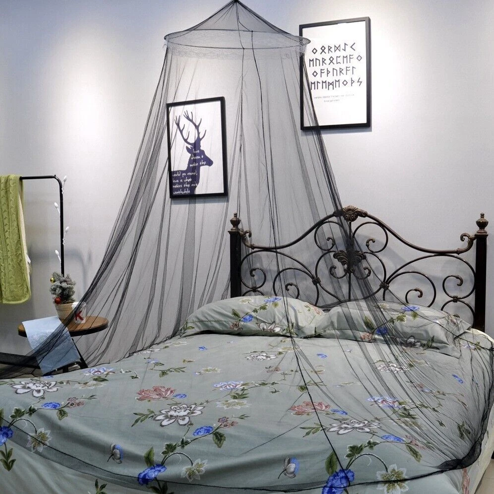 Mosquito net fly screen fly net mosquito net bed canopy black