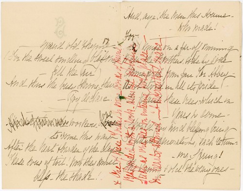 1896-97 MARY SOUTHEY POETRY 7 ITEMS + ENVELOPE TORQUAY - Picture 15 of 16