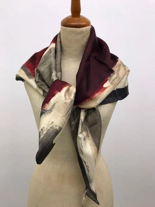 Authentique foulard Gucci vintage en soie par Tom Ford Deadstock pas utilisé