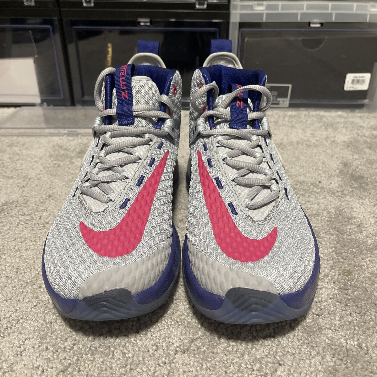 Nike Zoom 2007 Rev EP Kay Yow Breast Cancer Awareness Men\'s Basketball Shoes Once again, the @Nike Kobe 6 joins the fight against Breast  main image 2
