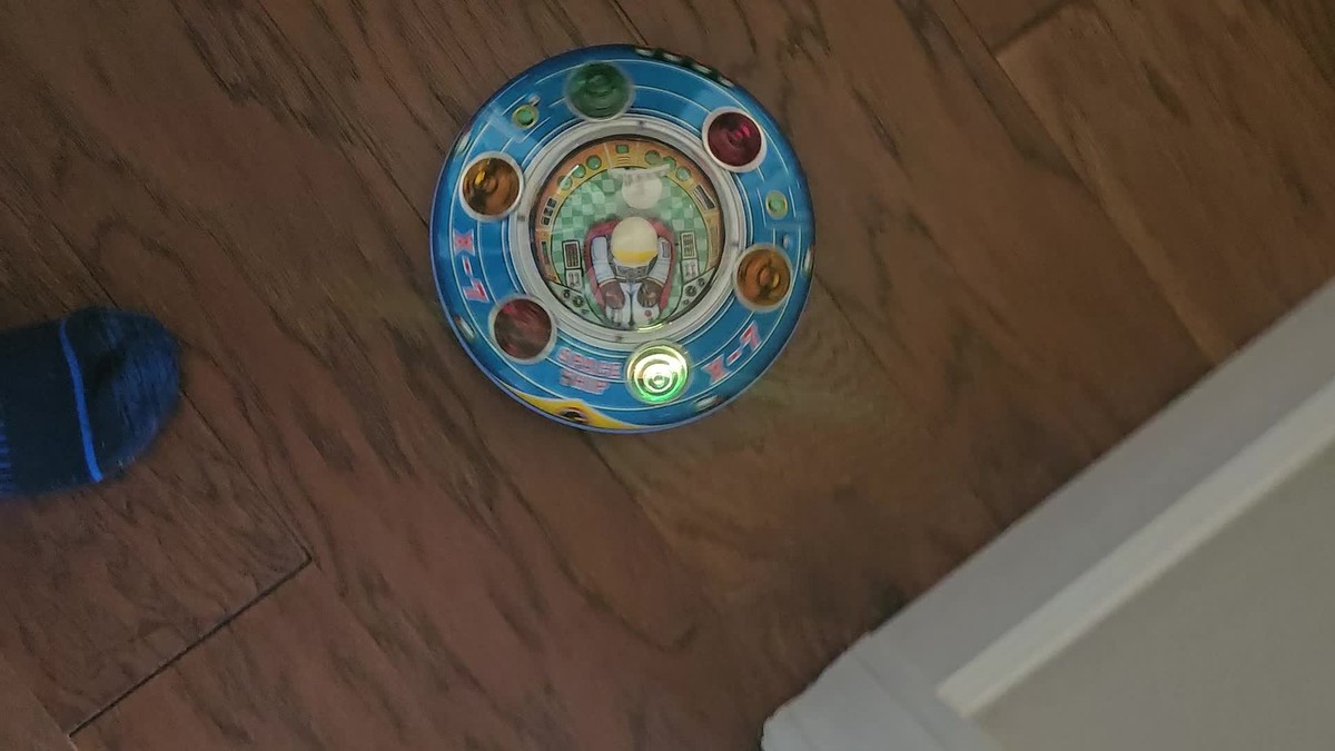 Vintage X-7 Space Explorer Ship Japan Battery Operated Toy W