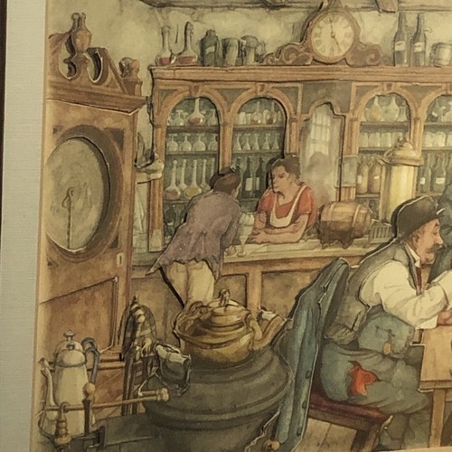 Vintage Anton Pieck 1970 framed 3D Layered Shadowbox Dioramas 9.5”x7”x2.5” - Picture 2 of 23