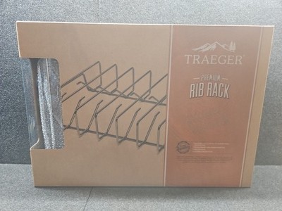 Traeger Pellet Grills BAC354 Premium Rib Rack New In Box