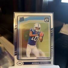 2024 Panini Donruss Optic - Rated Rookie Adonai Mitchell #203 (RC)