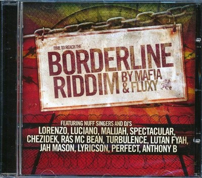 Lutan Fyah Jah Mason Anthony B CD - Borderline Riddim rhythm ''B - 8713762206536