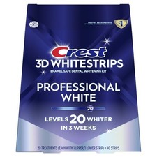 Crest 3D Whitestrips Professional White Teeth Whitening Strips - 2028