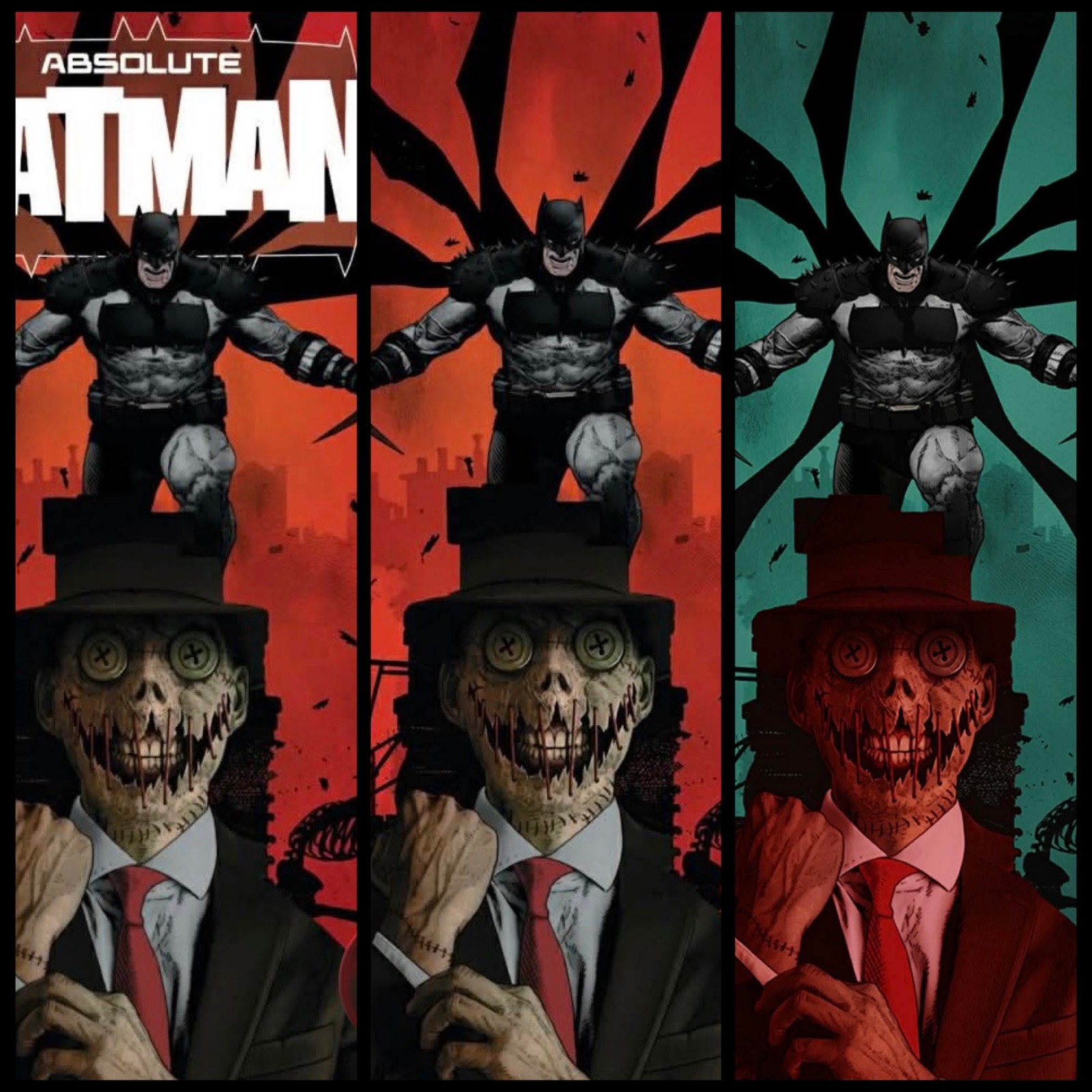 Absolute Batman #19 Trade/Virgin/Foil set - Tim Bradstreet Exclusive -Preorder