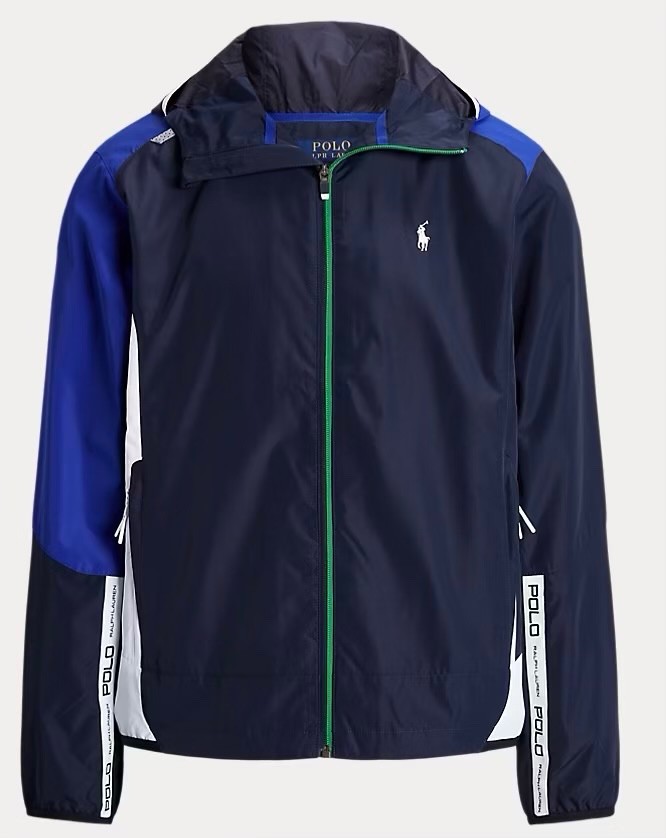 Polo Ralph Lauren Hooded Waterproof Lined Windbreaker Jacket Men’s Size 5XB